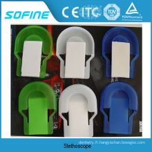 Support médical en plastique pour stéthoscope pour personnalisé